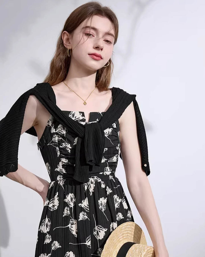 Grace Petal Print Dress