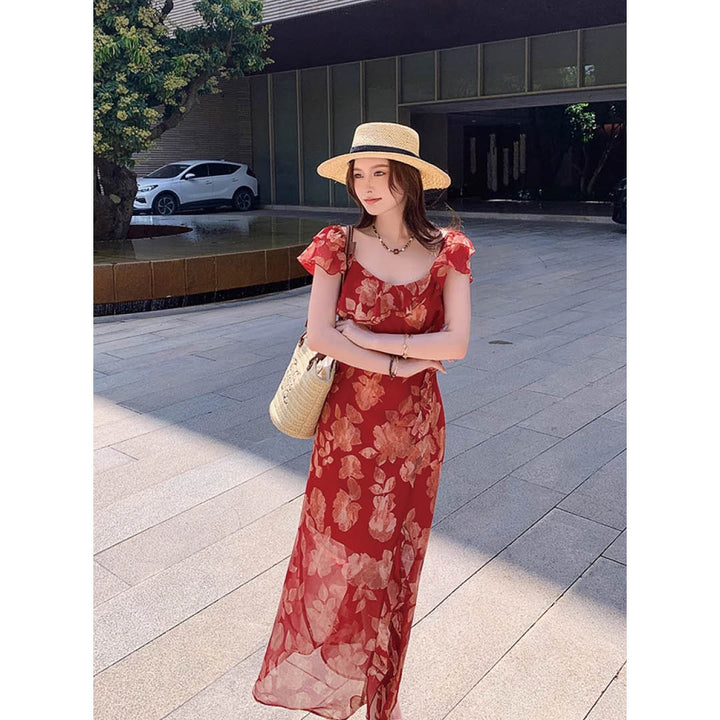 Romantic Petal Breeze Dress