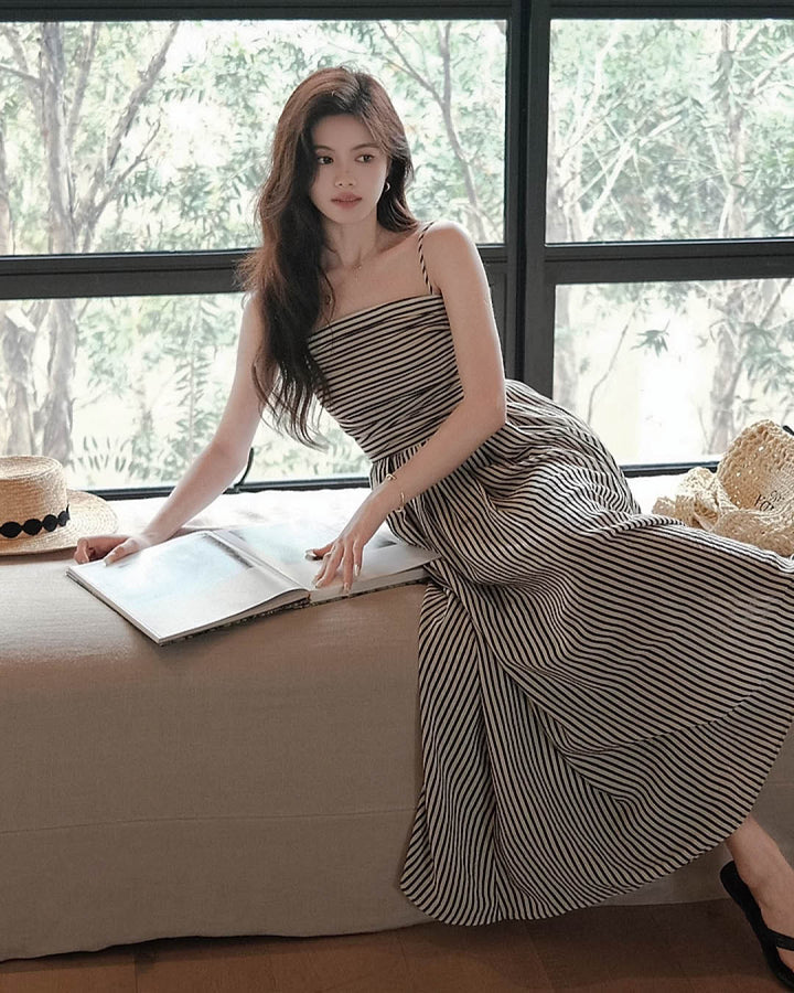 Easy Chic Stripe Camisole Dress