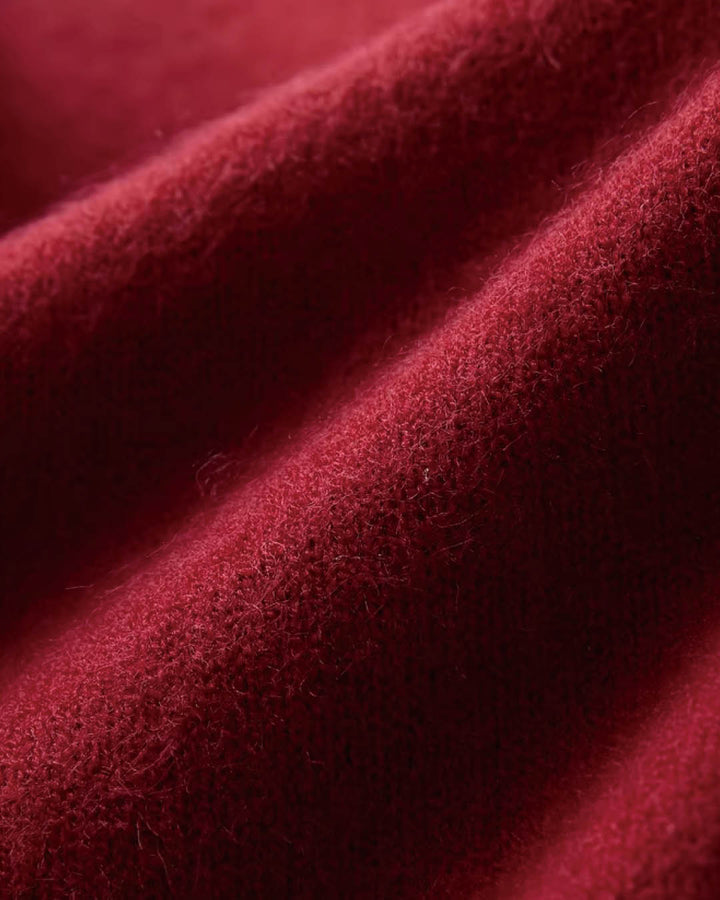 Rosette Accent Knit Cardigan