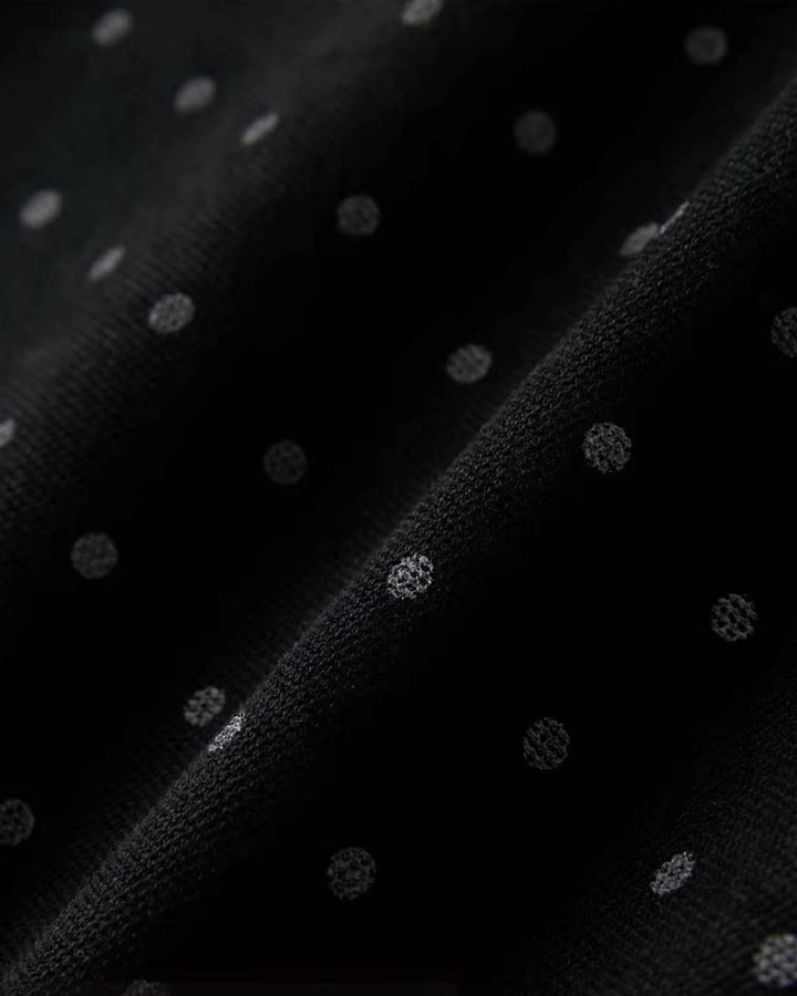 Refined Dot Mini Skirt