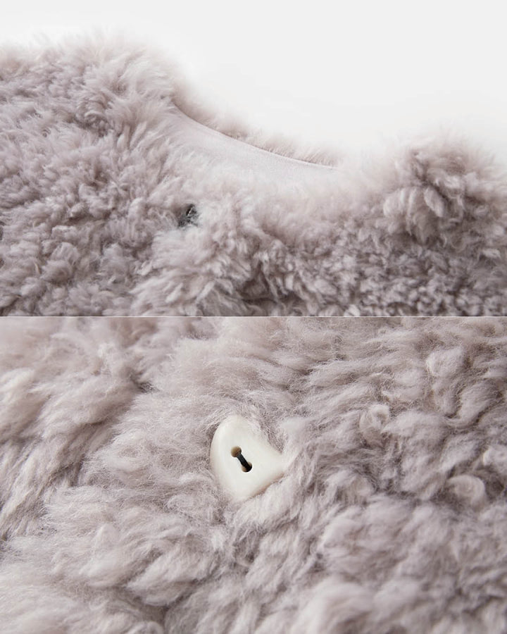 Teddy Faux Fur Short Jacket