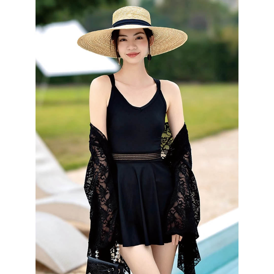 Refined Resort Style Swimsuit