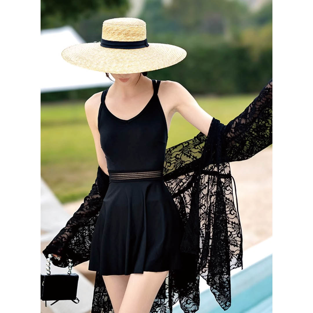 Refined Resort Style Swimsuit