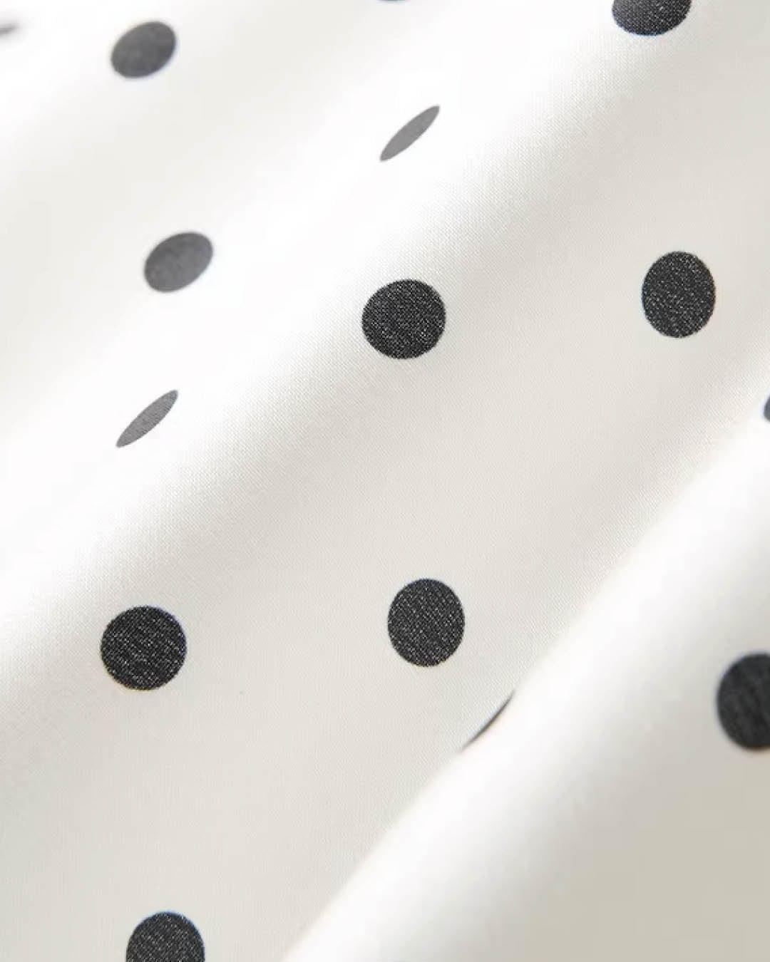 Graceful Polka Dot Dress