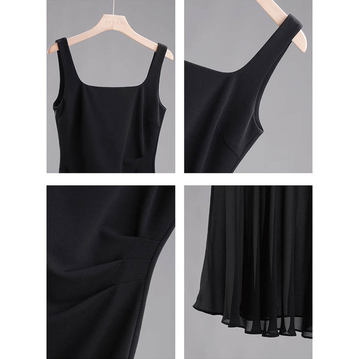 Sheer Flare Mermaid Dress