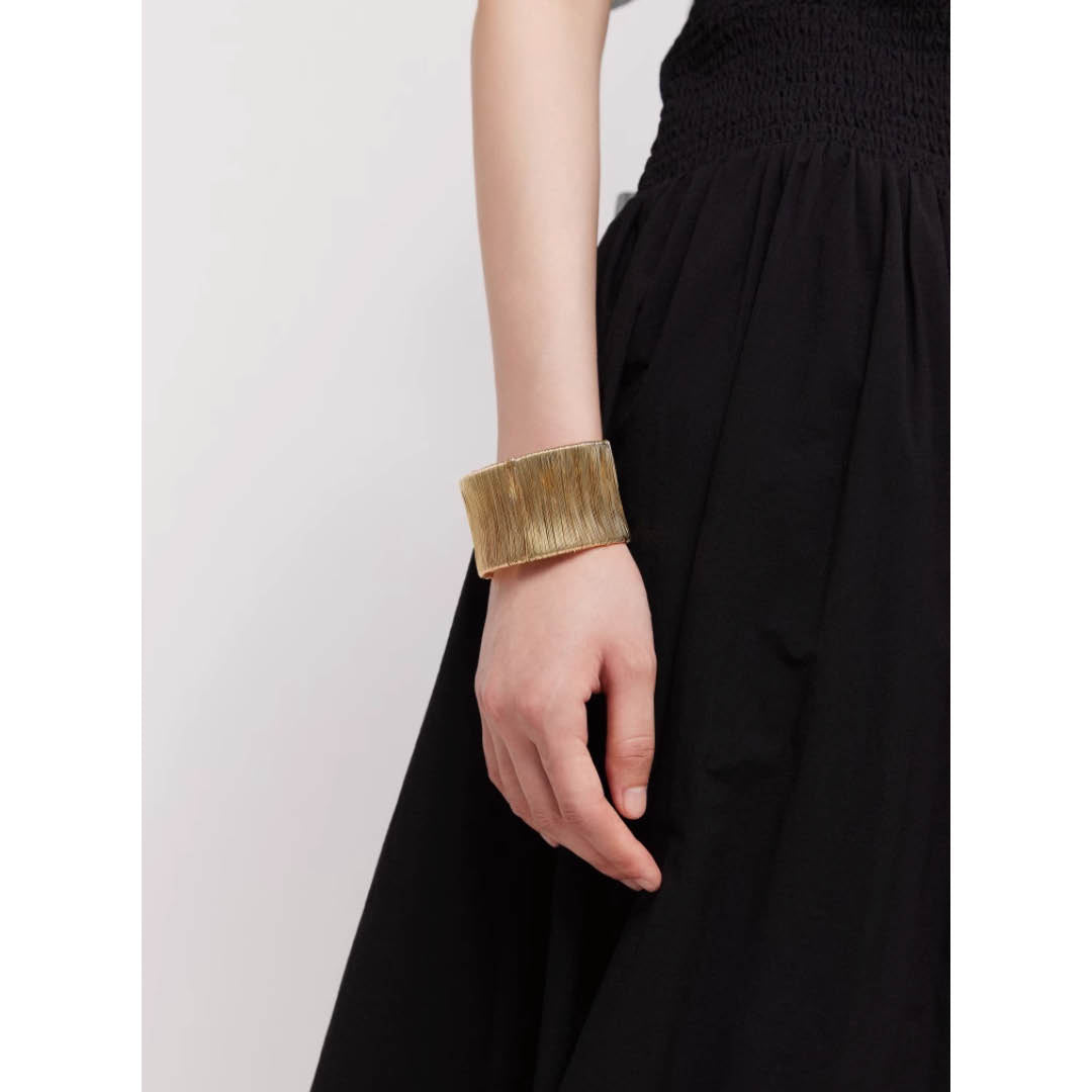 Off-Shoulder Frill Smocked Dress