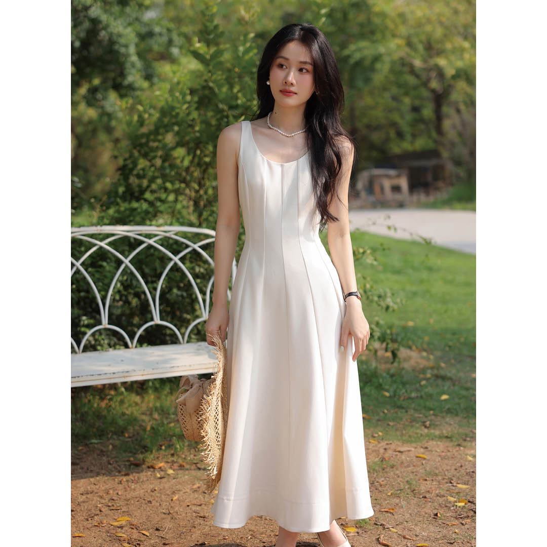 Elegant Texture Flare Dress