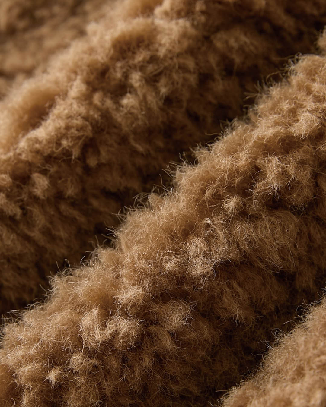 Teddy Texture Toggle Coat