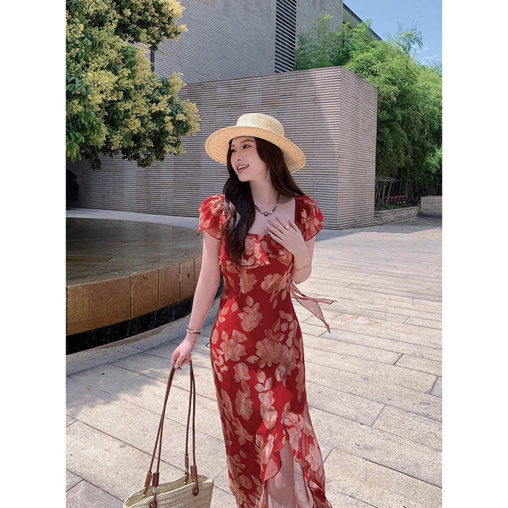 Romantic Petal Breeze Dress