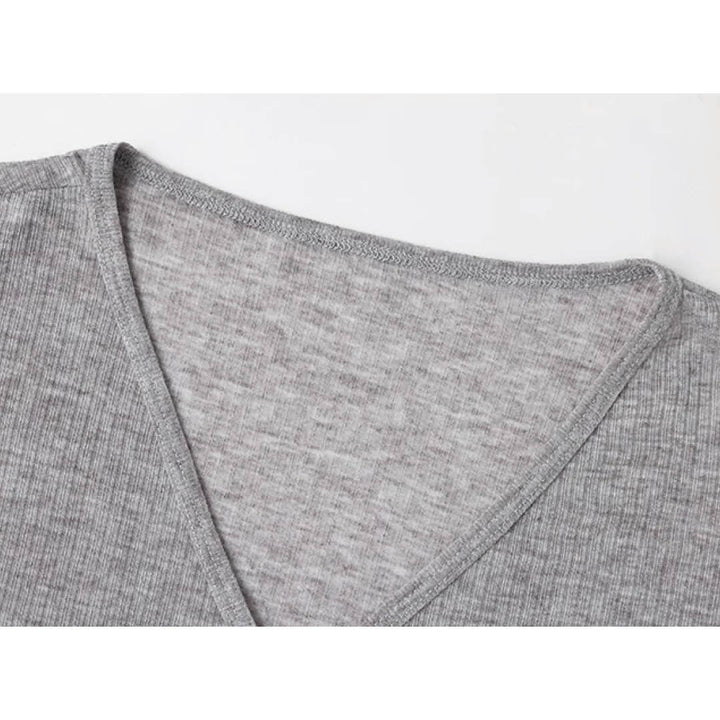 Light Knit Flare Sleeve Cardigan