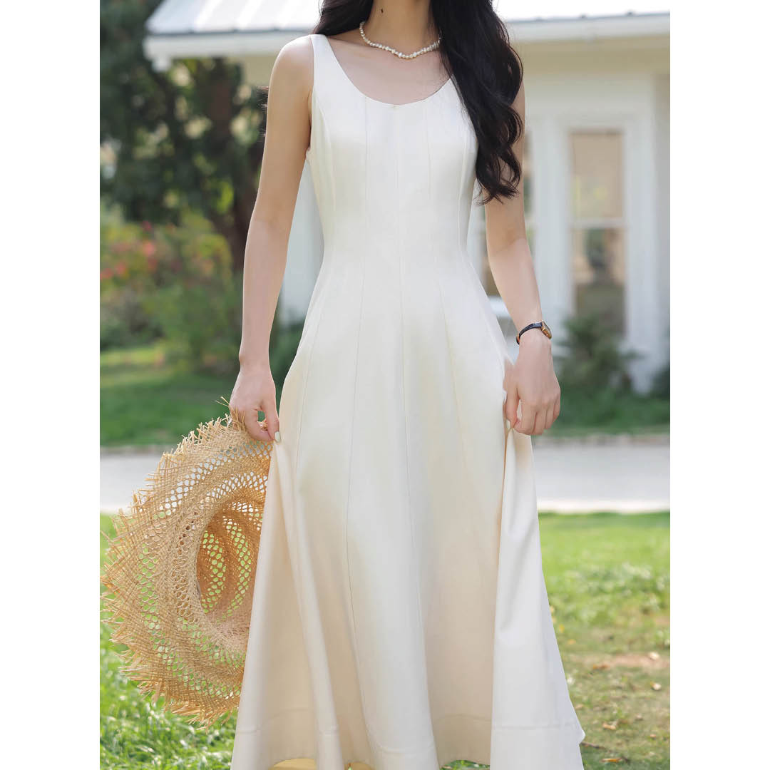 Elegant Texture Flare Dress