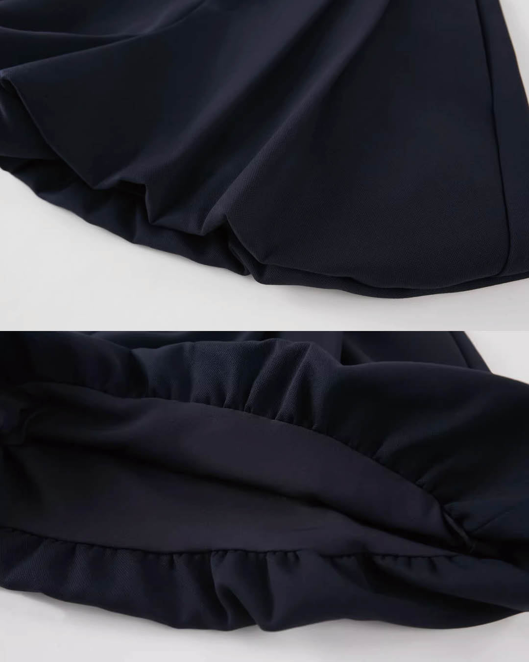 Structured Puff Mini Skort