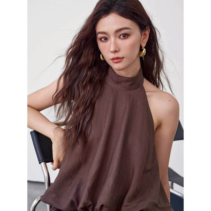 Belted Airy Casual Ensemble