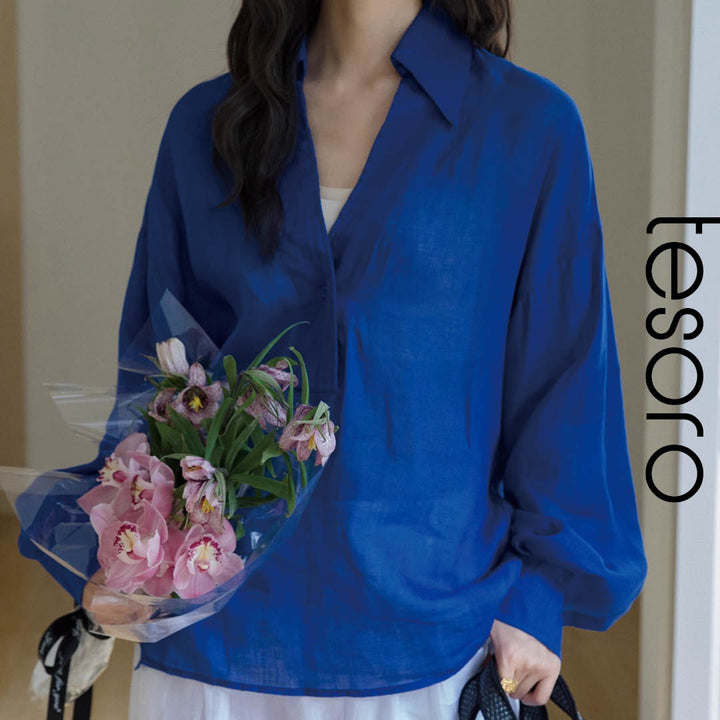 Airy Relax Cotton Shirt