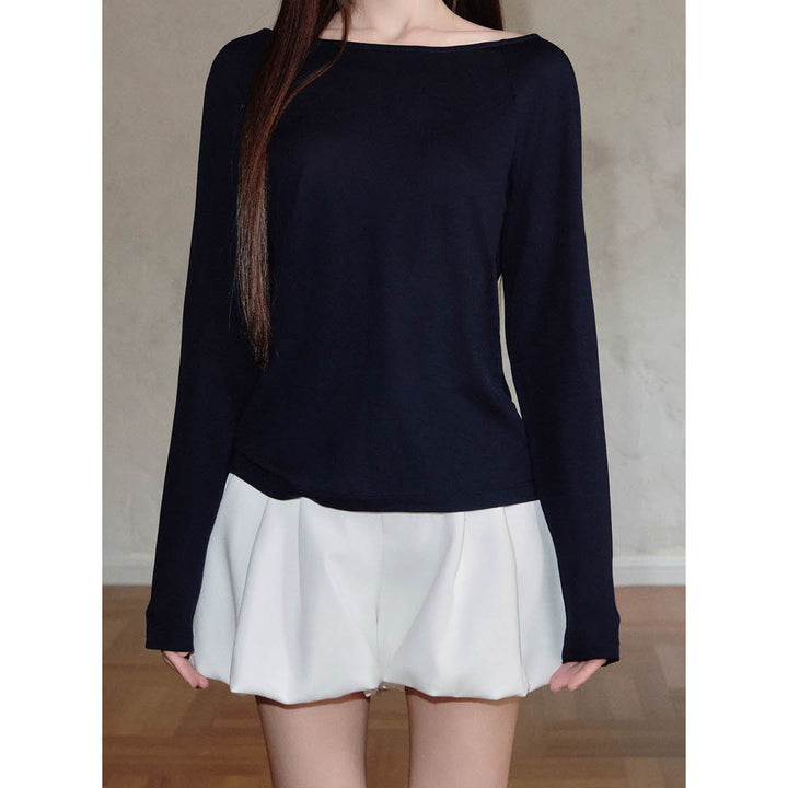 Structured Puff Mini Skirt