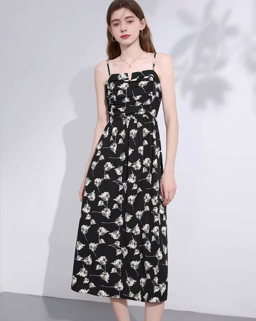 Grace Petal Print Dress