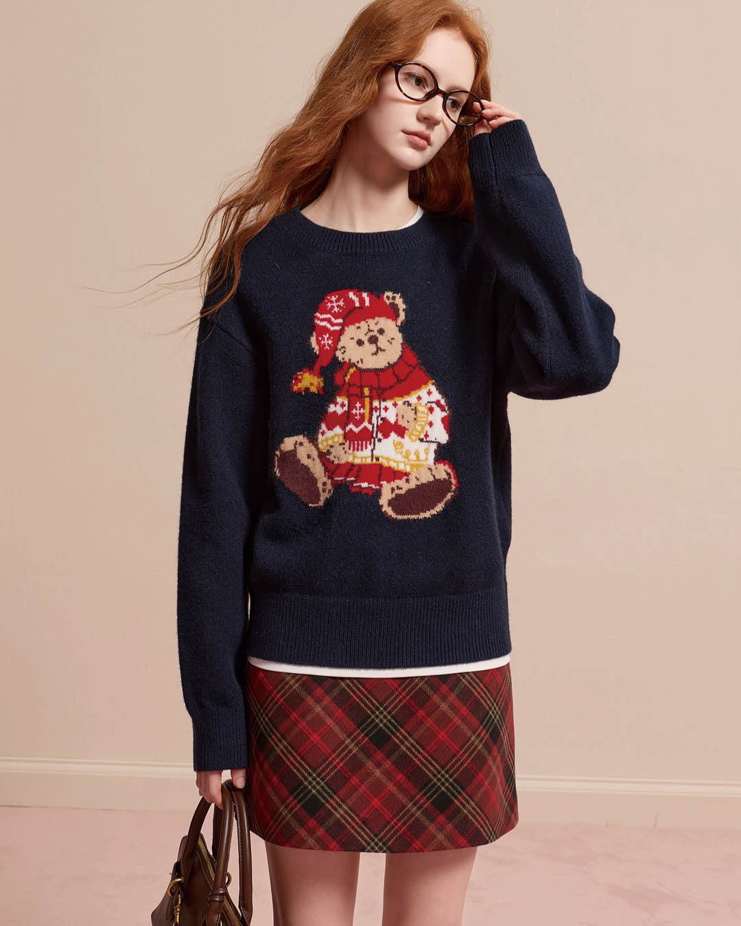 Holiday Bear Jacquard Knit Sweater