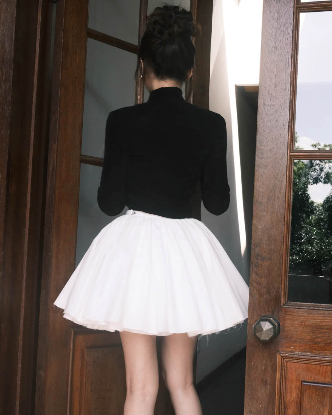 Elegant Volume Pleated Skirt
