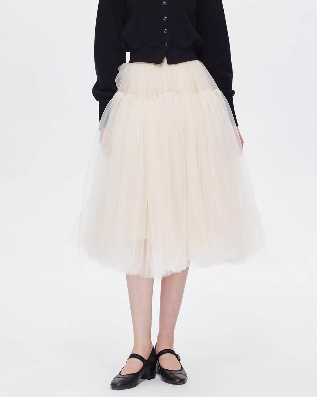 Elegant Tulle Volume Skirt