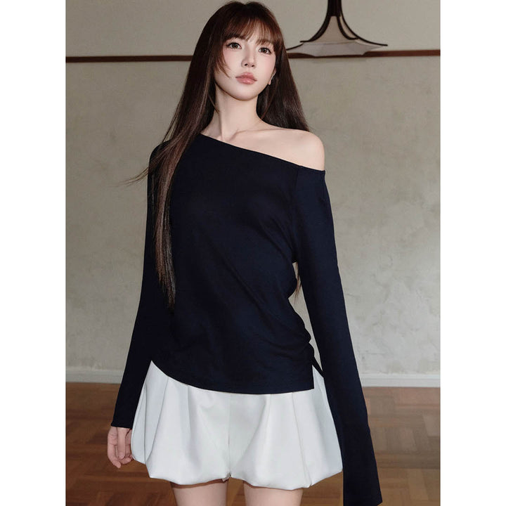 Structured Puff Mini Skirt