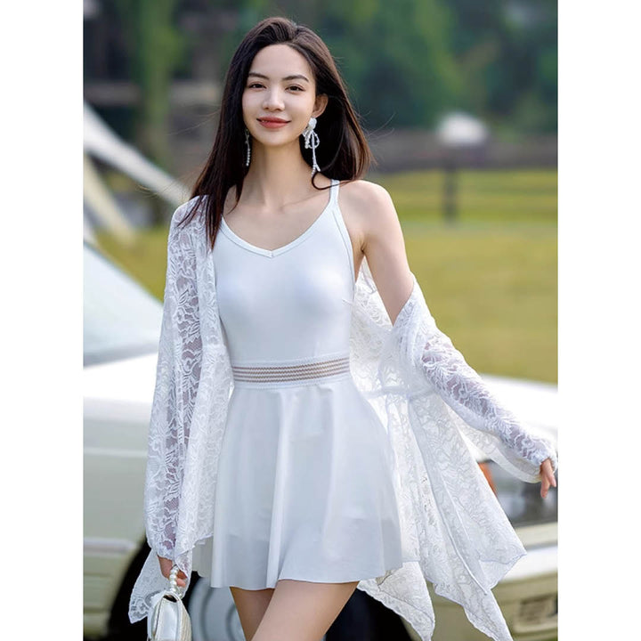 Refined Resort Style Swimsuit