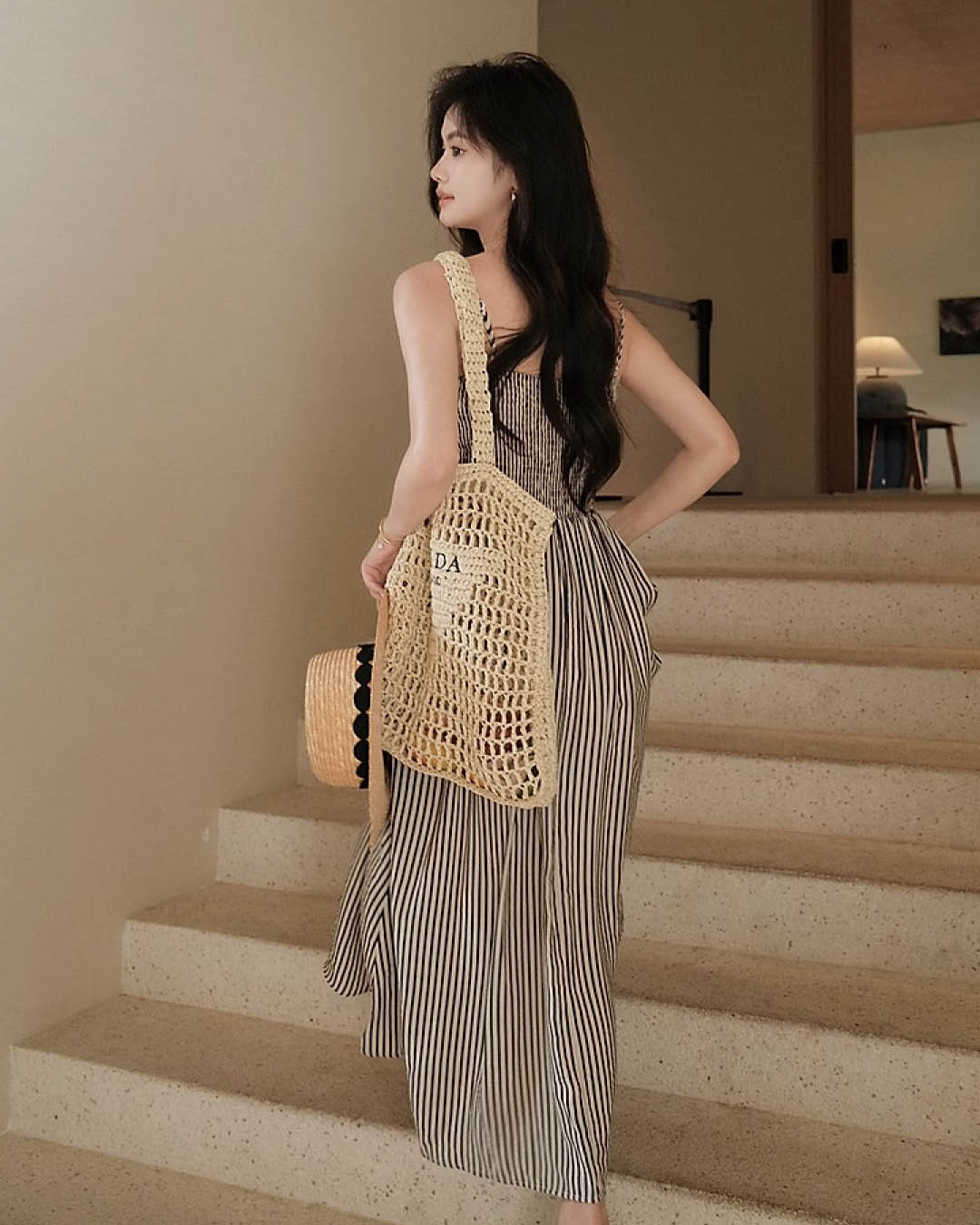 Easy Chic Stripe Camisole Dress