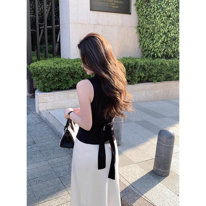 Satin Drape Detail Blouse