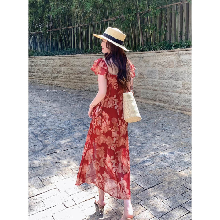 Romantic Petal Breeze Dress