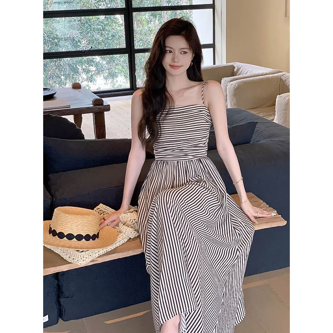 Easy Chic Stripe Camisole Dress
