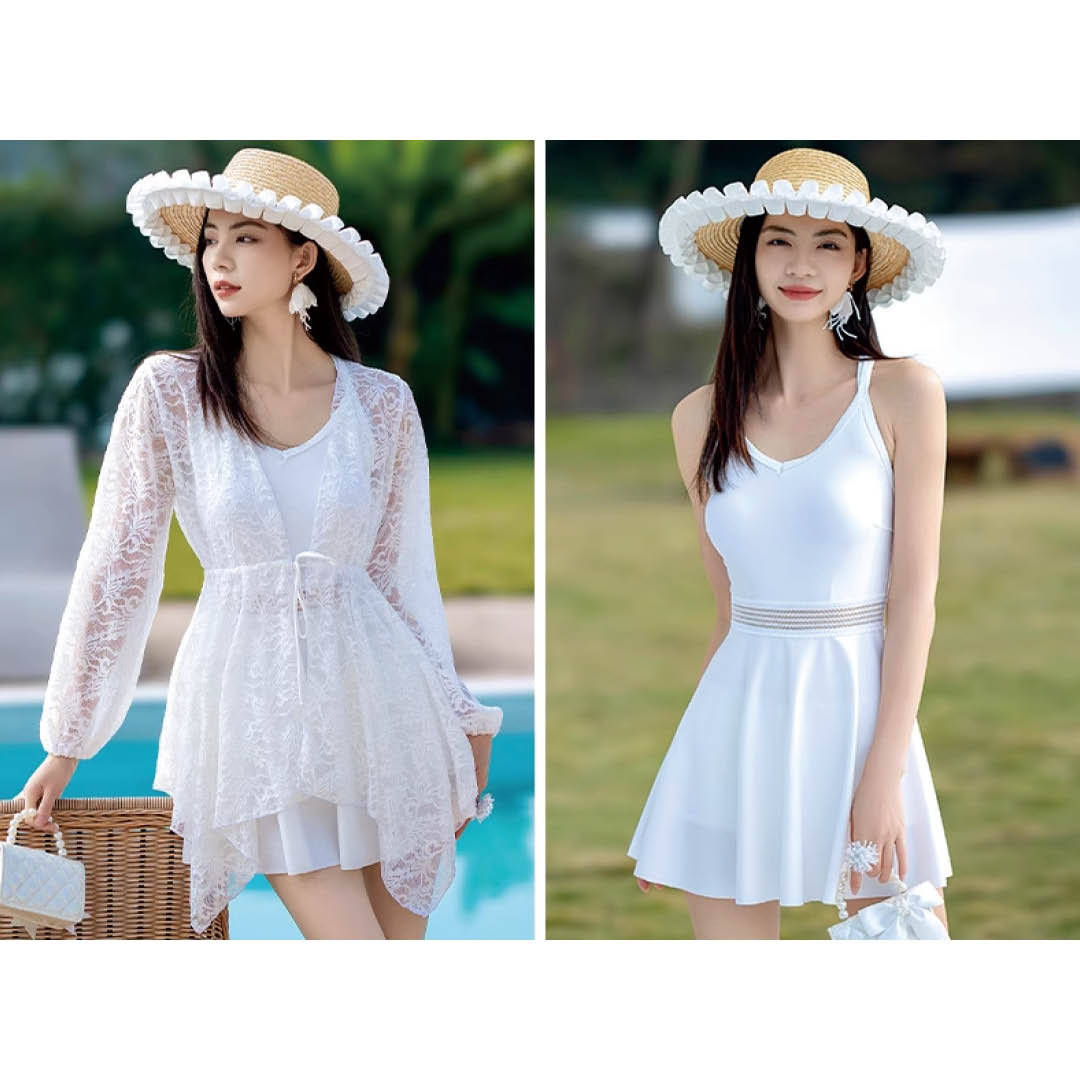 Refined Resort Style Swimsuit