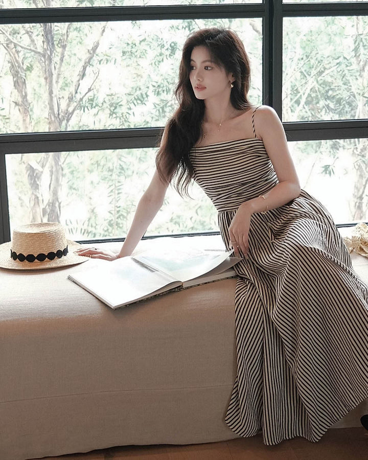 Easy Chic Stripe Camisole Dress