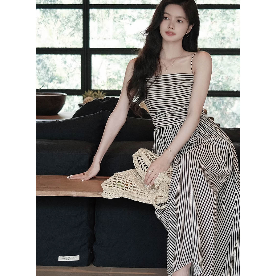 Easy Chic Stripe Camisole Dress