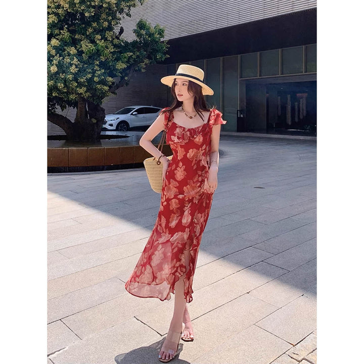 Romantic Petal Breeze Dress