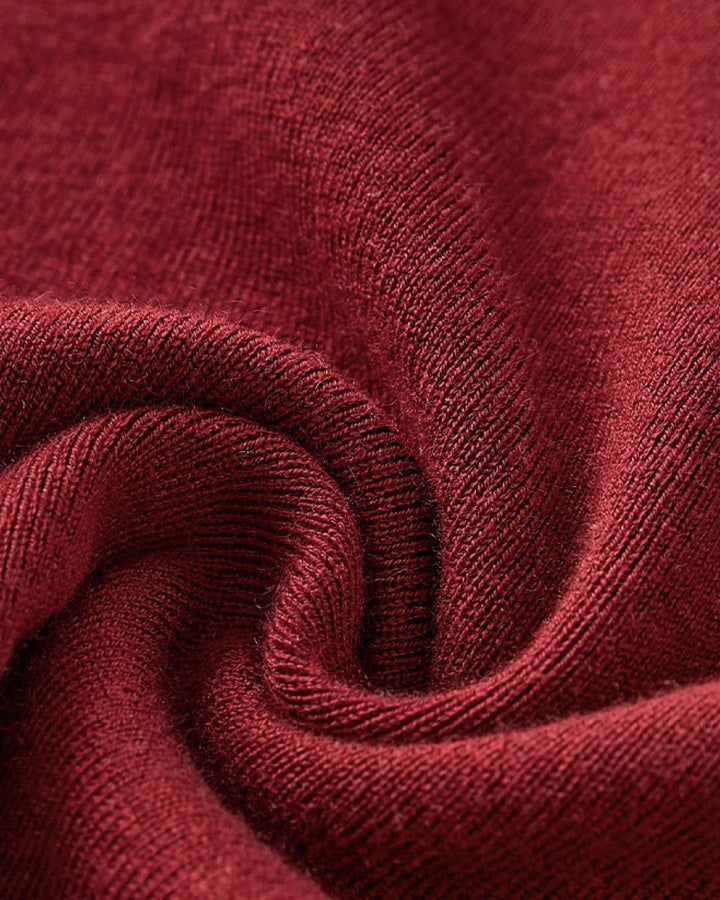 Twist Collar Rib Knit Top