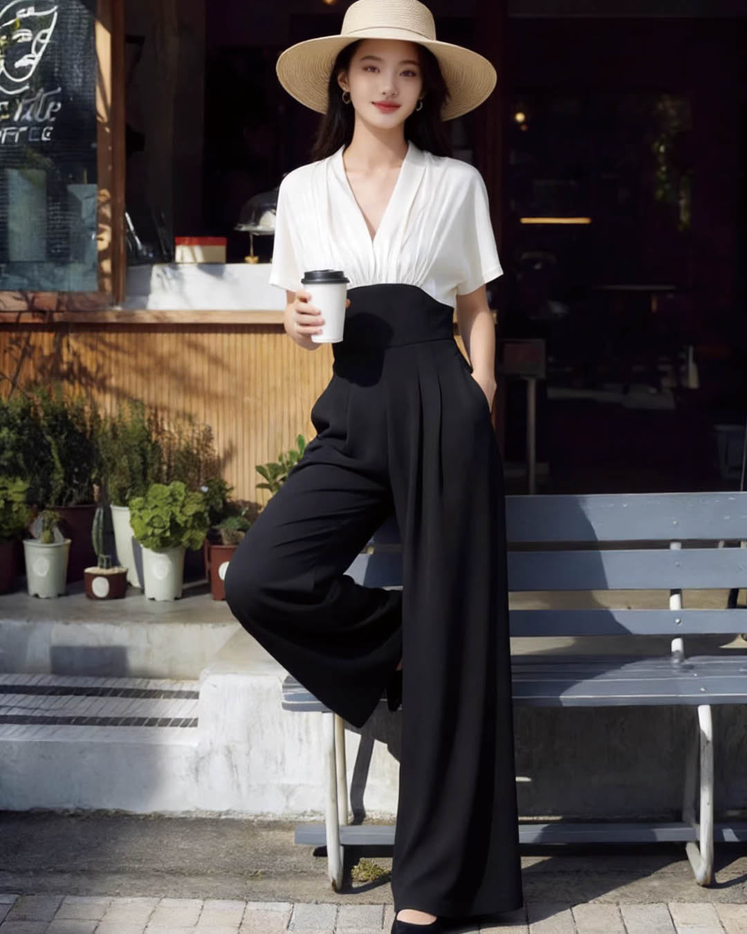 Grace Flow Wide Jumpsuit