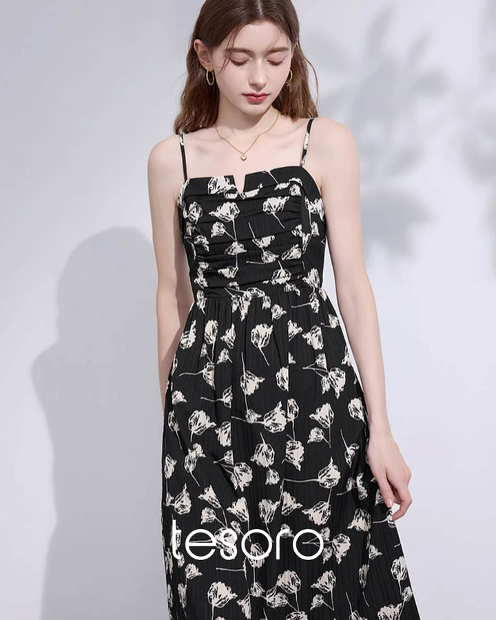 Grace Petal Print Dress